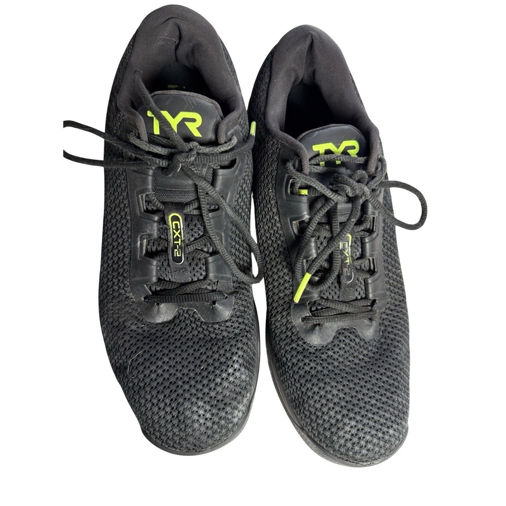 TYR CXT-2 Trainer Shoes, Black and Gum Size: Men 11 Gym CrossFit